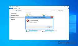 C Sürücüsüne Erişim Engellendi Hatası Windows 10/11 Nasıl Düzeltilir?