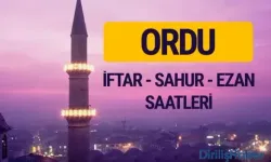 Ordu İftar Vakti Saatleri Neler?