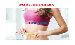 10 Günde Göbek Eriten Diyet!