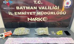 Batman'da uyuşturucu operasyonu: 1 gözaltı 