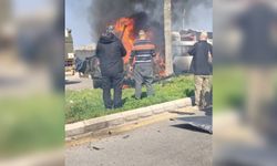 İşgalci siyonistler Lübnan'da bir aracı bombaladı: Bir şehit