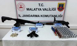 Malatya'da silah ve mühimmat kaçakçılığına operasyon: 2 gözaltı