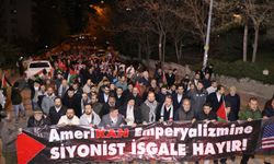 Ankara'da Gazze protestosu: Terörist israili durdurmanın yegâne yolu güçtür