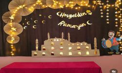 Evlerinde "Ramazan köşesi" kurdular