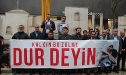 Gazze'deki katliam Batman'da protesto edildi