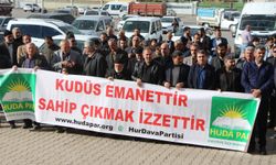 Kızıltepeliler Gazze’deki katliamı telin etti