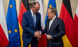 Almanya Başbakanı Merz, Polonya'da Tusk ile Görüştü