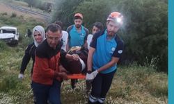 Bingöl’de araç uçuruma yuvarlandı: 2 yaralı