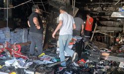 Diyarbakır'da kırtasiyede yangın paniği