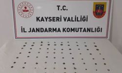 Kayseri'de tarihi eser operasyonu: 1 gözaltı