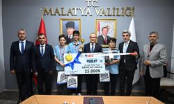 Malatya'da fen lisesi öğrencilerinin yaptığı İHA Türkiye birincisi oldu