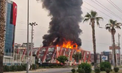 Mersin'deki Jameson fabrikası yangını kontrol altına alındı