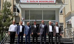 Ramanlı'dan İl Sağlık Müdürü Solmaz'a ziyaret