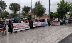 Sakarya'da Filistin'e destek