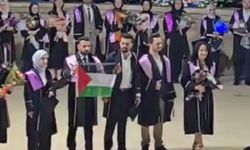 Şanlıurfa’da mezuniyet töreninde Filistin'e destek: “Gazze’nin yanındayız”