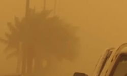Suudi Arabistan'da şiddetli kum fırtınası