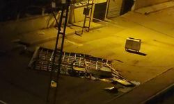Van'da fırtına maddi hasara yol açtı
