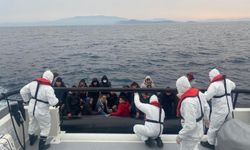 Yunanistan unsurlarının geri ittiği düzensiz göçmenler kurtarıldı