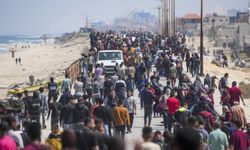 Gazze'nin kuzeyinden 250 bin kişi yerinden edildi