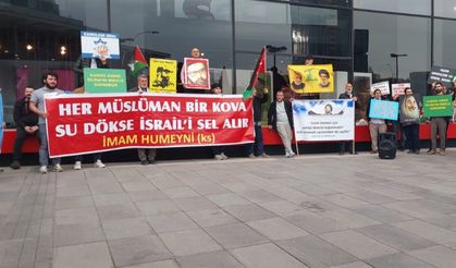Dünya Kudüs Günü'nde siyonist işgalciler protesto edildi