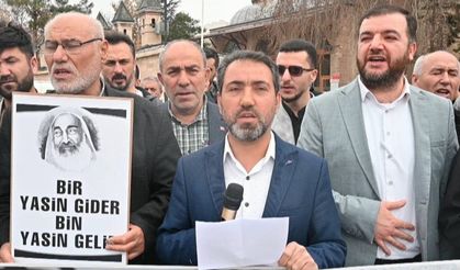 Peygamber Sevdalıları Karaman'da ‘Dünya Kudüs Günü’ münasebetiyle basın açıklaması düzenledi