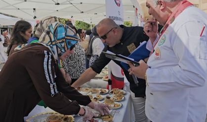 Mardin’de Şam Börek yemek yarışması düzenlendi