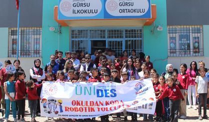 Şırnak’ta köy okulları robotik kodlama ile buluştu