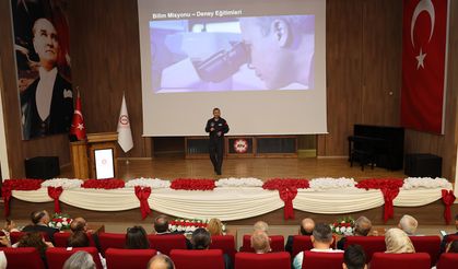 Türkiye'nin ilk Astronotu Alper Gezeravcı ATÜ'de öğrencilerle buluştu