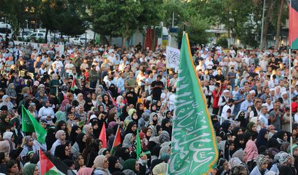 Şanlıurfa’da siyonist vahşete karşı 'Büyük Gazze Mitingi' düzenlendi