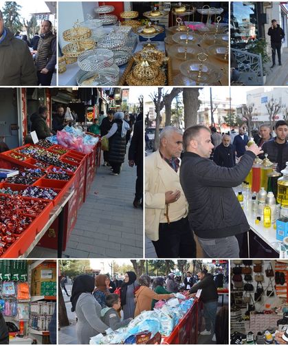 Ramazan Bayramı öncesi çarşı ve pazar hareketlendi