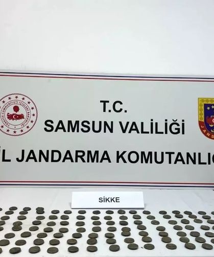 Samsun'da tarihi eser operasyonu: 1 gözaltı