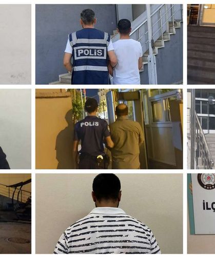 Gaziantep'te araması bulunan 833 kişi yakalandı