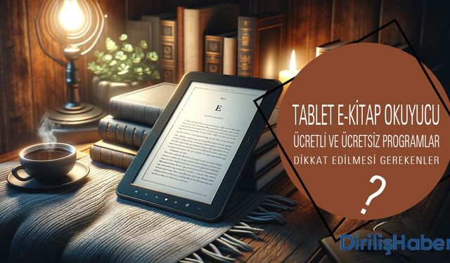 Tablet İçin E-Kitap Okuyucu Uygulamaları