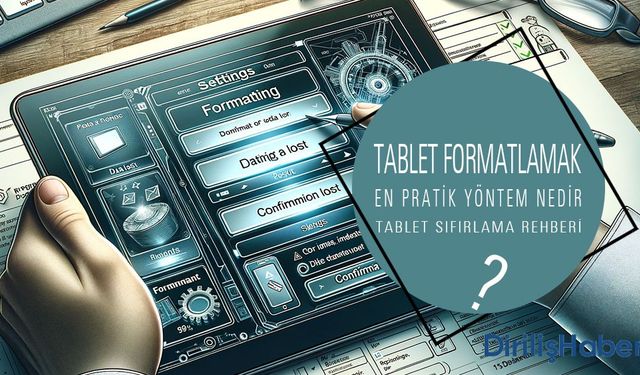 Tablet Nasıl Sıfırlanır / Formatlanır? En kolay Yöntem Nedir?