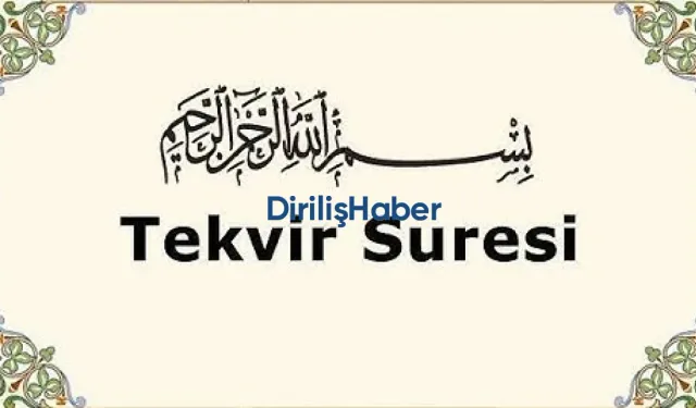 Tekvir Suresi