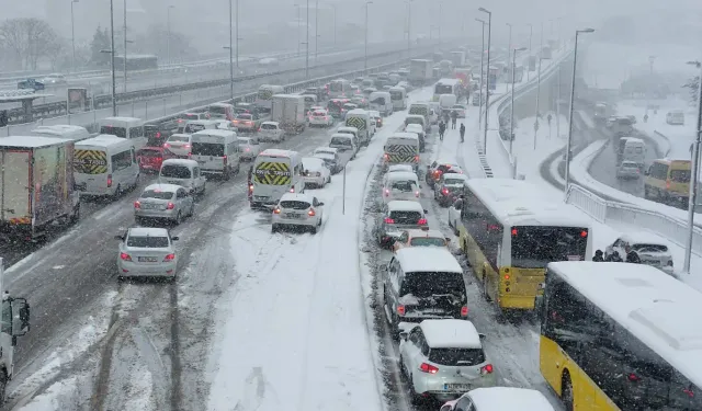 AKOM uyardı! İstanbul için kar kapıda