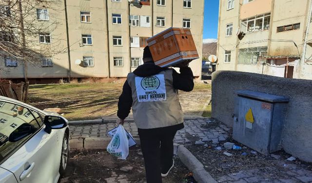 Bingöl Umut Kervanı 329 aileye yardımda bulundu