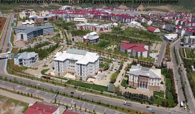 Bingöl Üniversitesi öğrencileri için İŞKUR Gençlik Programı başvuruları başlıyor