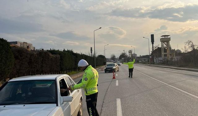 Bursa'da 11 bin araç sürücüsüne cezai işlem uygulandı