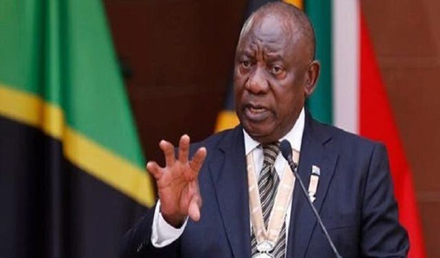 Güney Afrika Cumhurbaşkanı Ramaphosa: Filistin halkının yanında durmaya devam ediyoruz