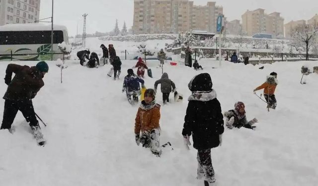 Kar yağışı nedeniyle bazı illerde eğitime ara verildi