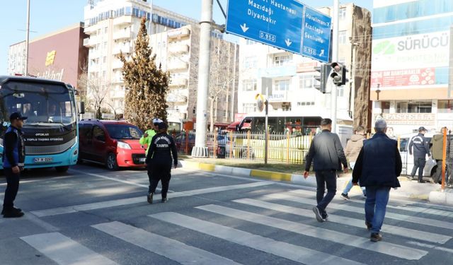 Mardin’de yayalara yönelik trafik denetimleri başlıyor