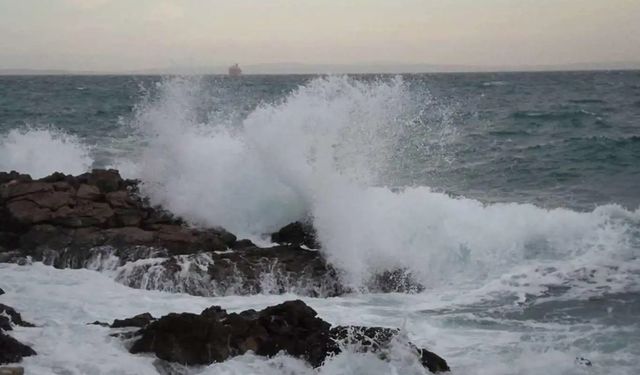 Marmara Denizi için fırtına uyarısı