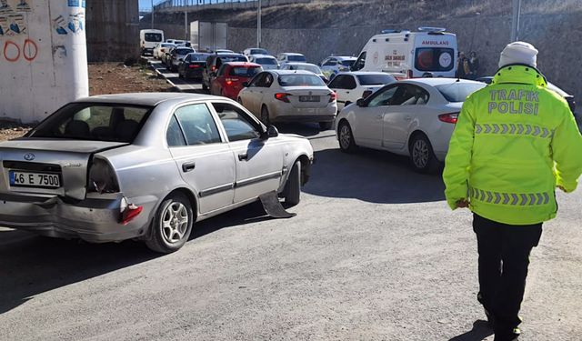 Şanlıurfa’da zincirleme kaza: 1 yaralı