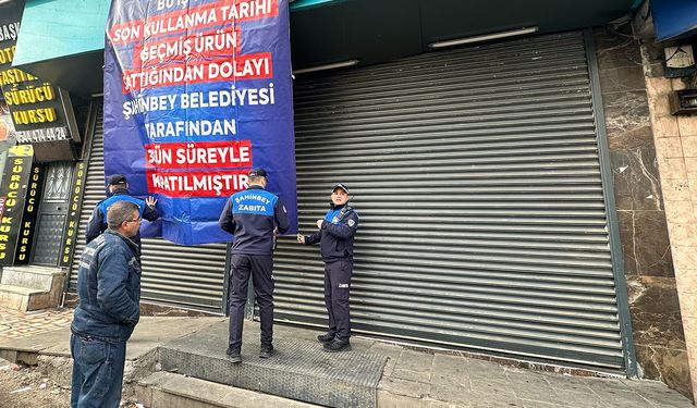 Son kullanma tarihi geçmiş ürün satan zincir marketin 2 şubesi kapatıldı