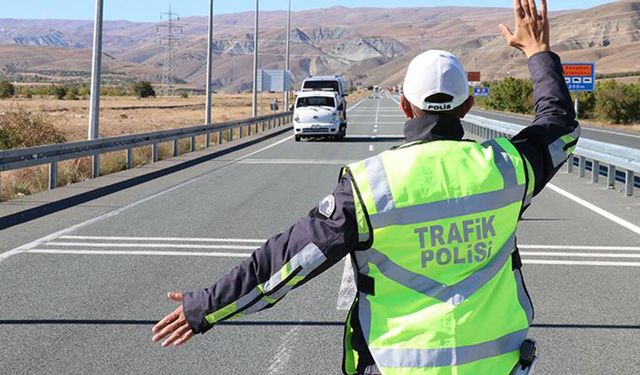 Trafik denetimlerinde rekor sayıda işlem