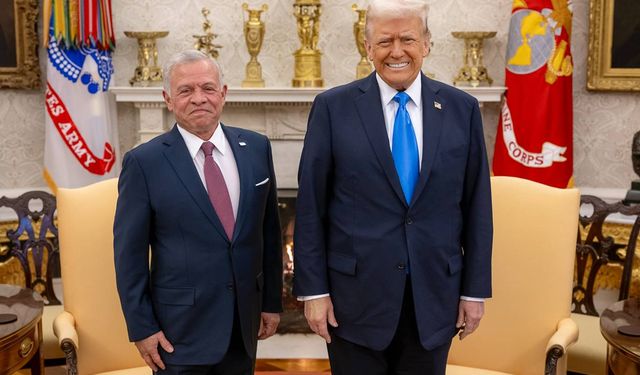 Ürdün Kralı Abdullah: Trump'a Filistinlilerin yerinden edilmesine karşı tutumumuzu yineledim!