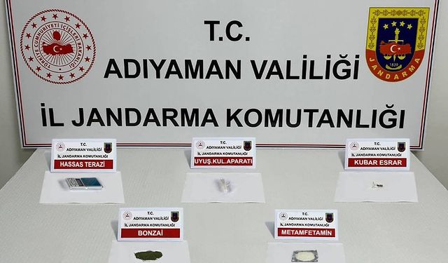 Adıyaman'da uyuşturucu operasyonu: 12 gözaltı