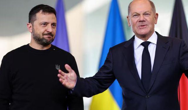 Almanya Başbakanı Scholz, Zelensky ile görüştü