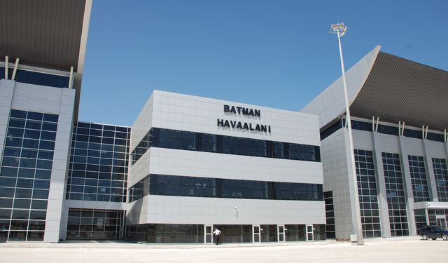 Batman Havalimanı'nda Şubat ayında 50 bin yolcuya hizmet verildi